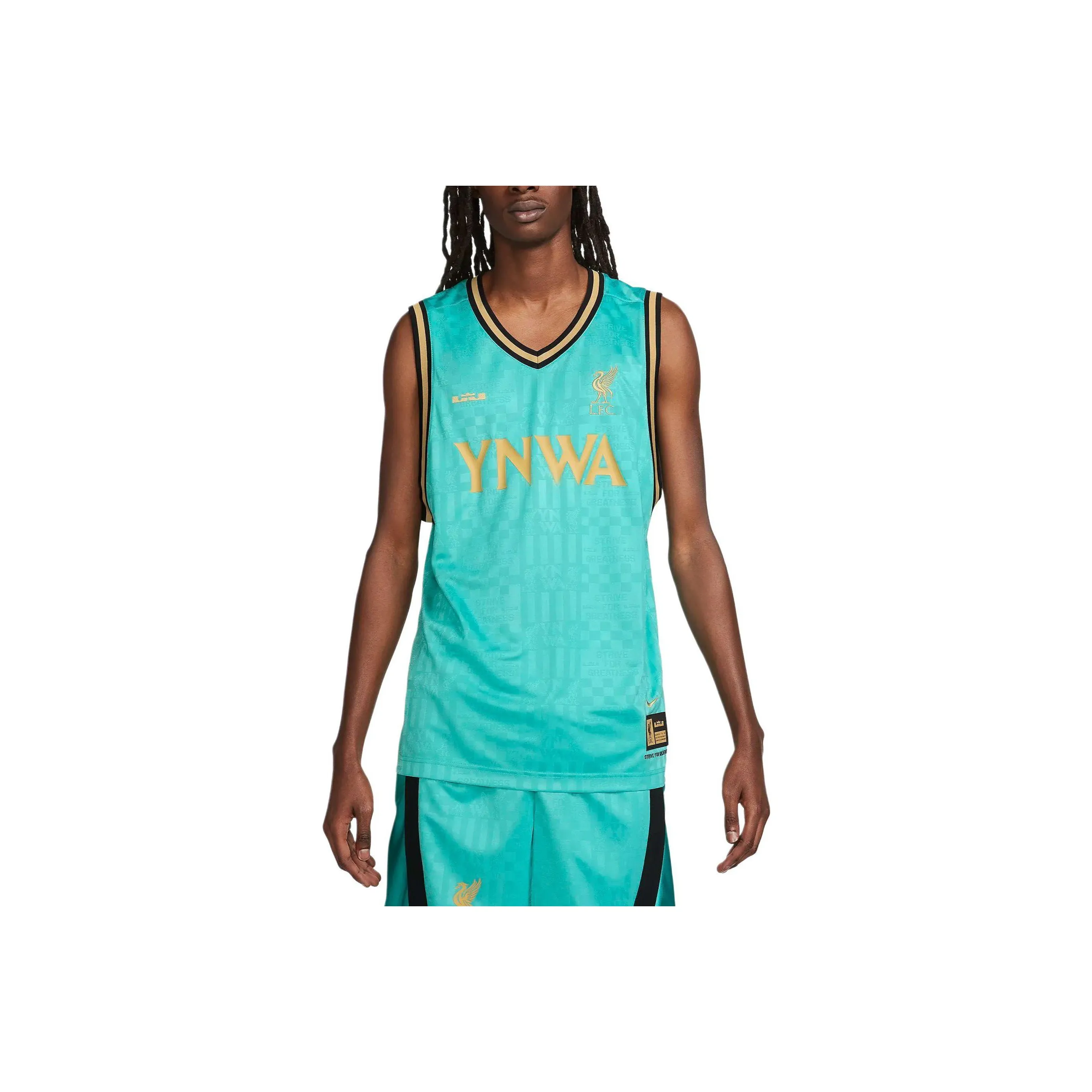 Nike Liverpool Fc X LeBron James Dna Basketball Jersey