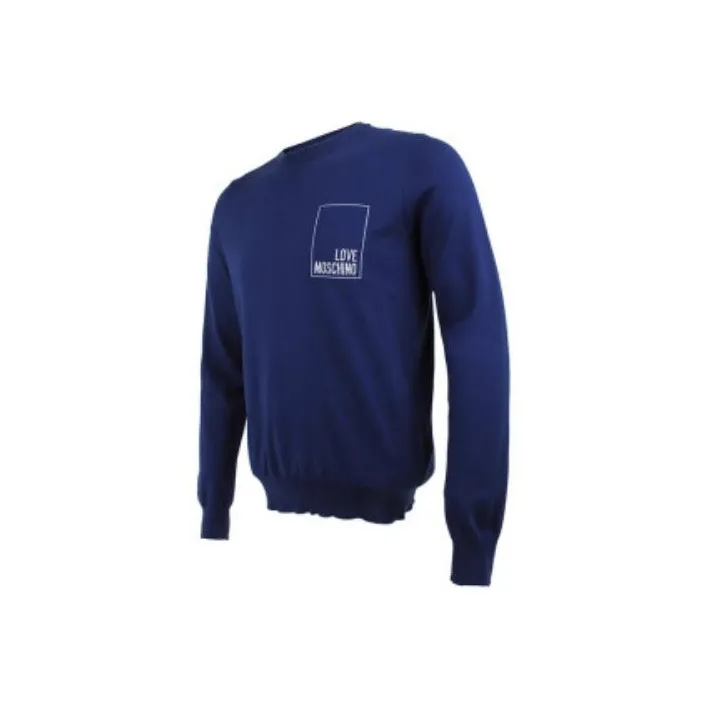 LOVE MOSCHINO Knitwear Men's Blue