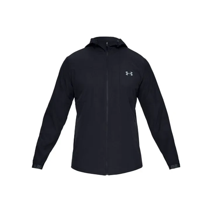 Under Armour Men's Vanish Woven Hooded Jacket Black