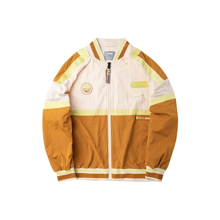 LiNing Sports Fashion Collection Jacket Men's Tan