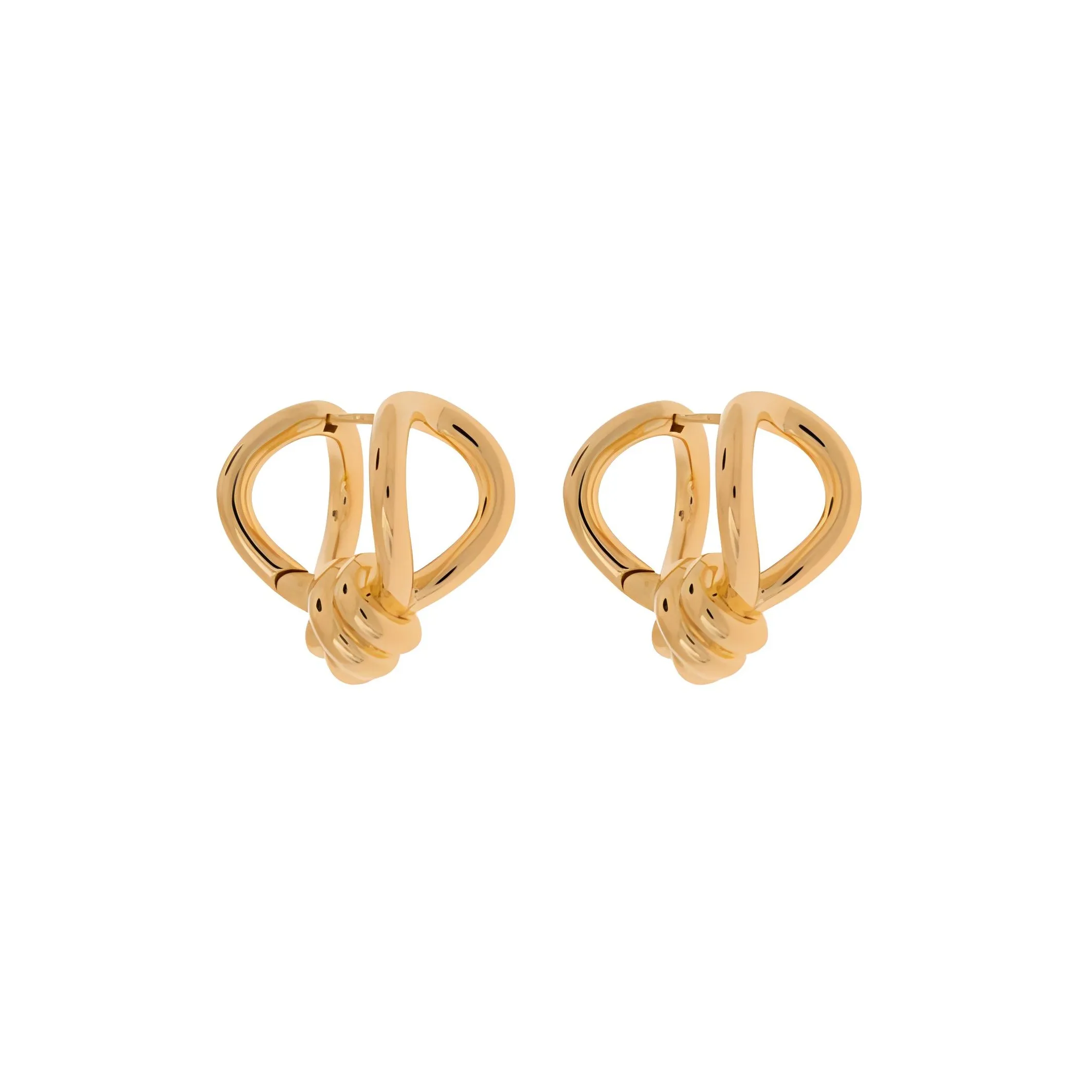 Bottega Veneta Knot Earrings