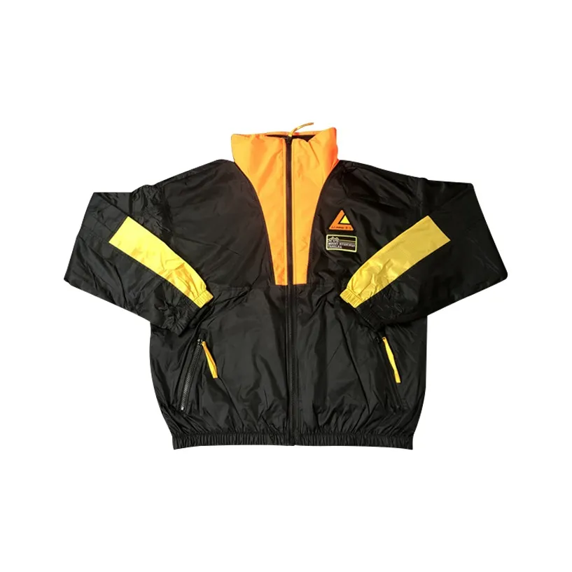 LINING Черный Желтый Многоцветный Мужская Куртка