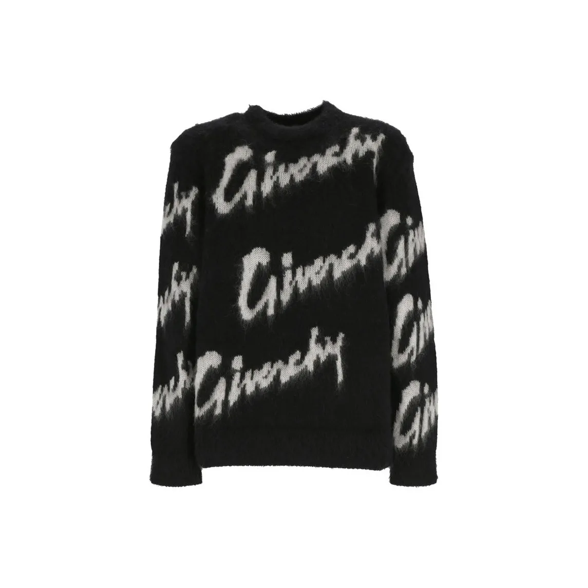 Givenchy Intarsia Mohair Cardigan
