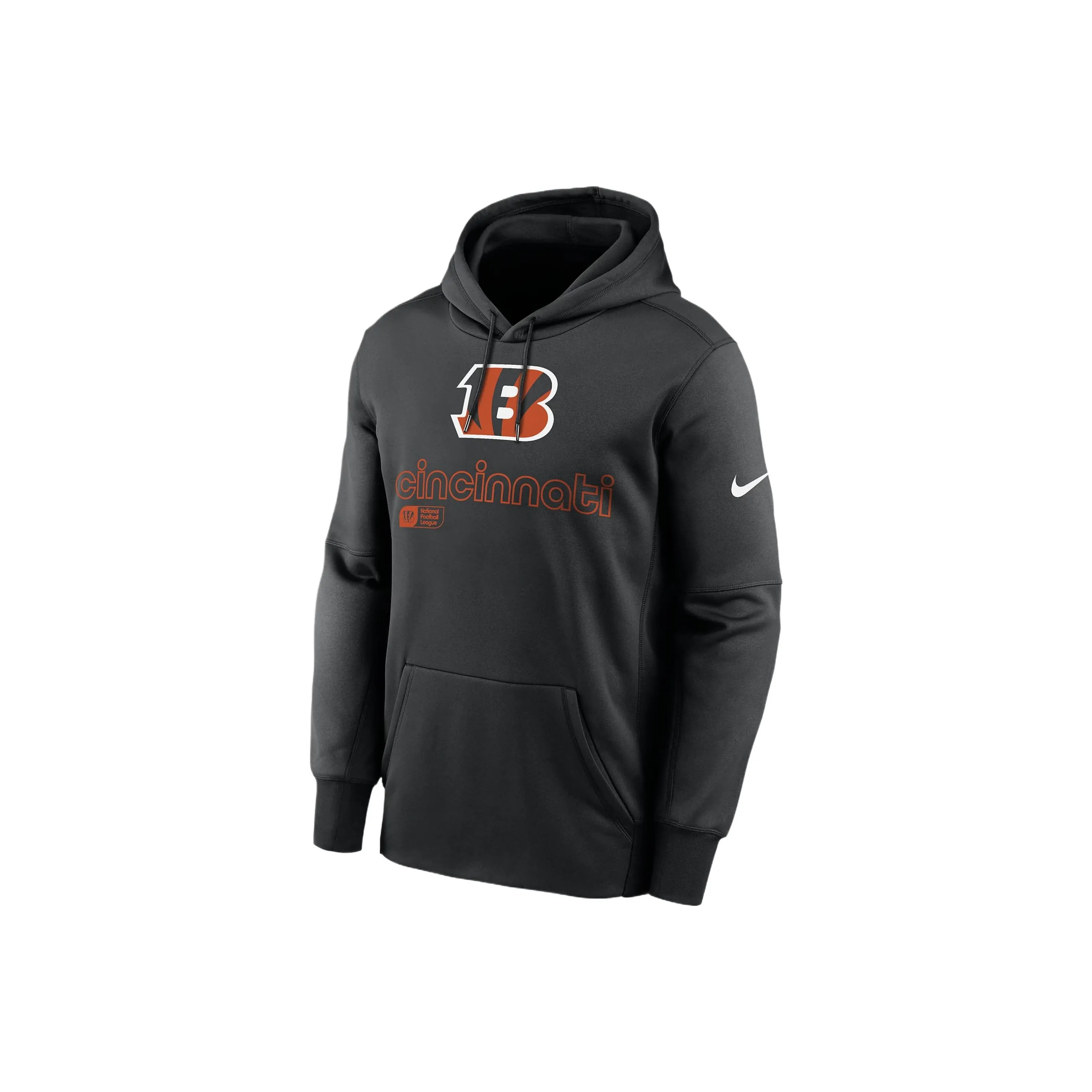 Nike Cincinnati Bengals Men's Nike Therma Nfl Pullover Hoodie
