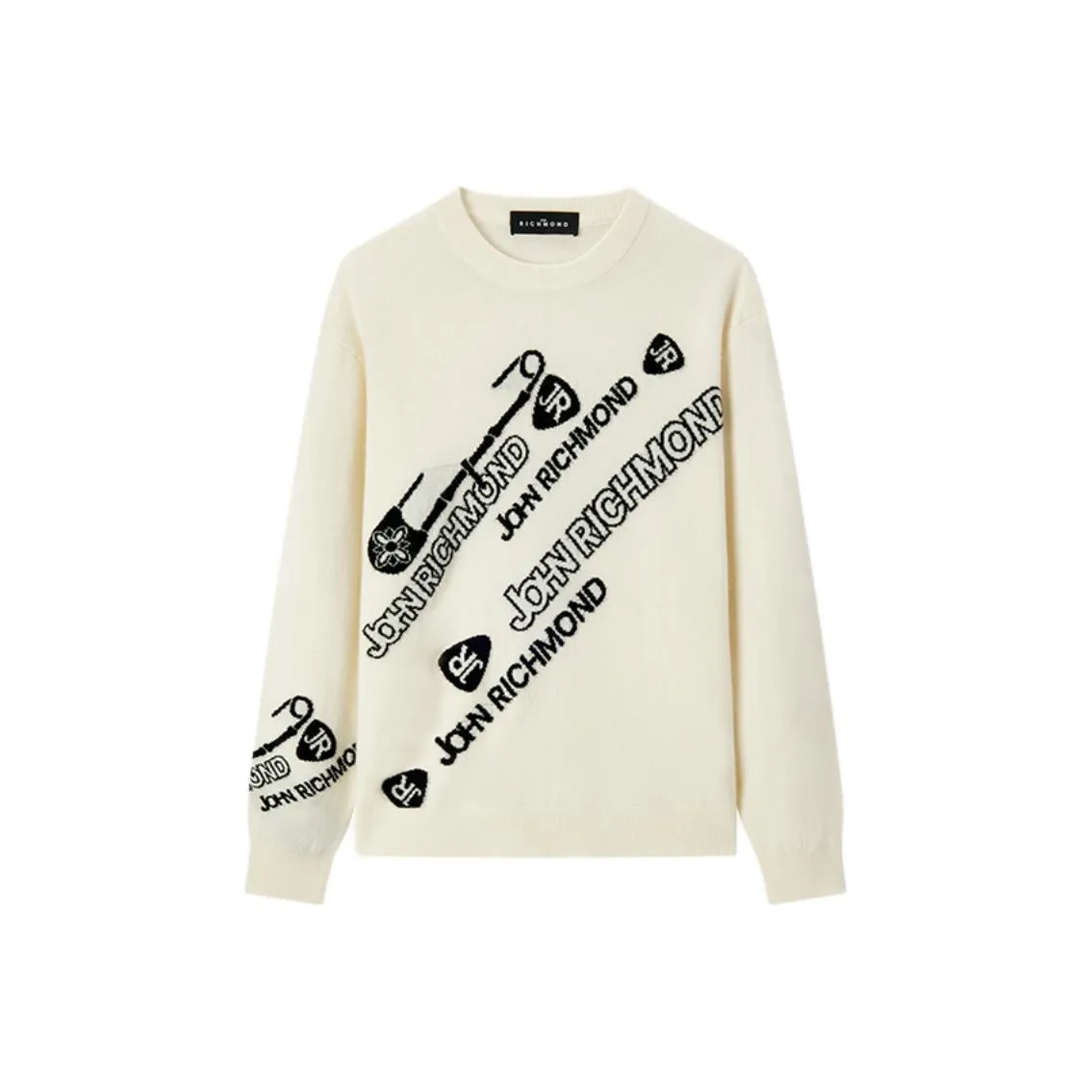 JOHN RICHMOND FW24 Кашемир Свитер Мужской