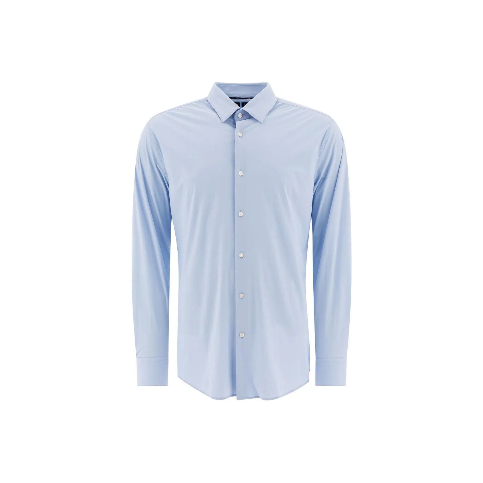 Hugo Boss Рубашка Мужская Светло-Синяя