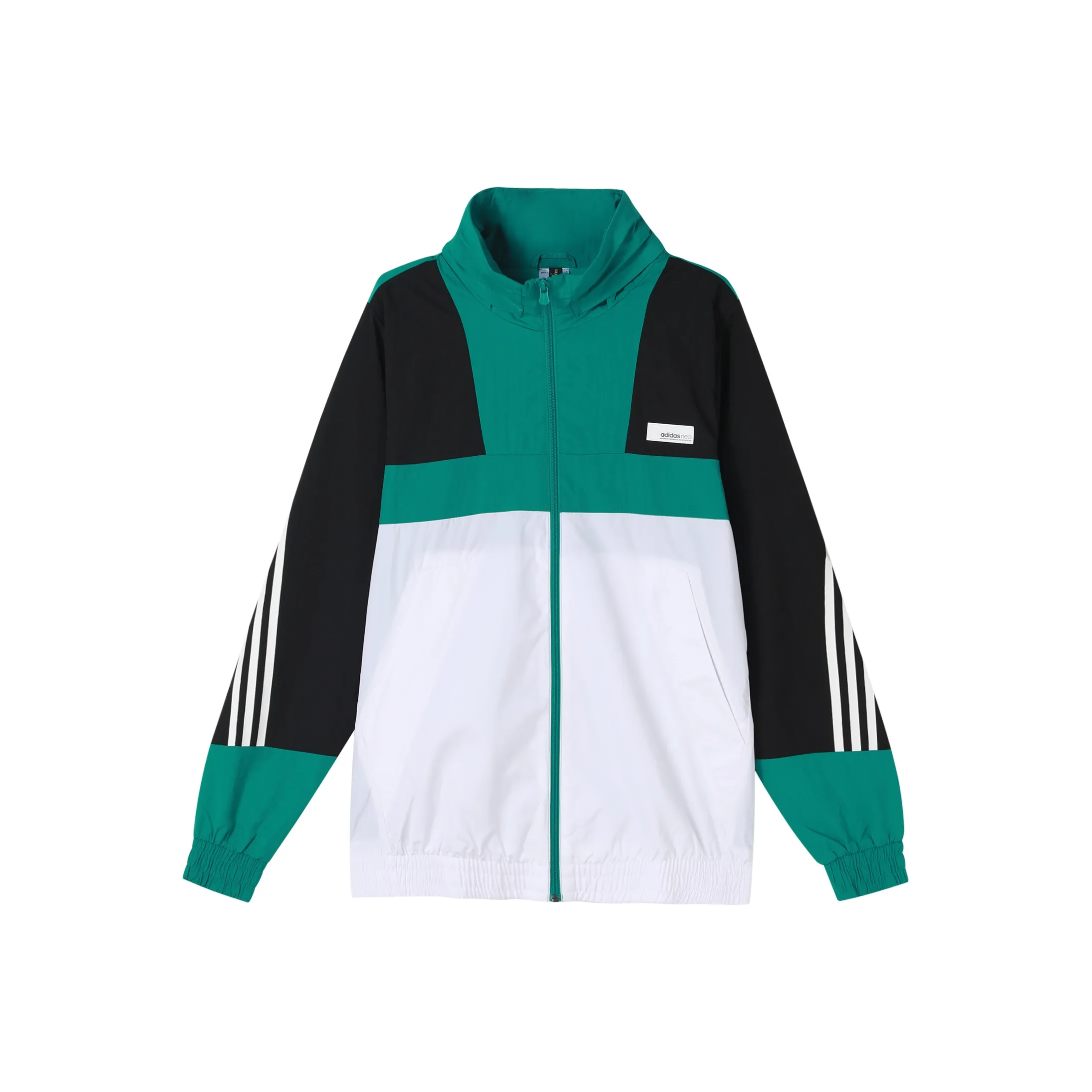 ADIDAS NEO Белый Зеленый Многоцветный Мужские Куртки