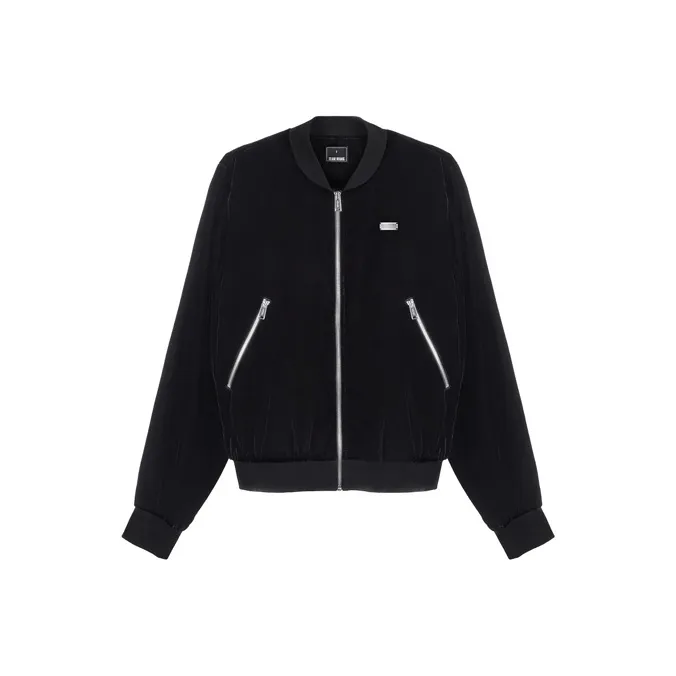 TEAM WANG Design Куртка Осенняя Унисекс Черная