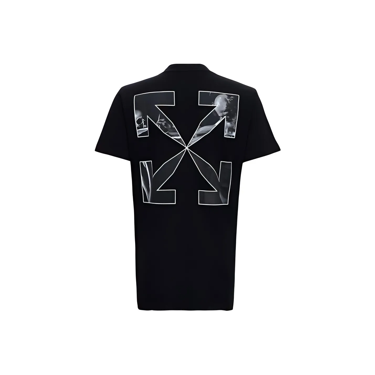 OFF WHITE Slim Fit Caravaggio Saint Jerome Writing Arrows T Shirt