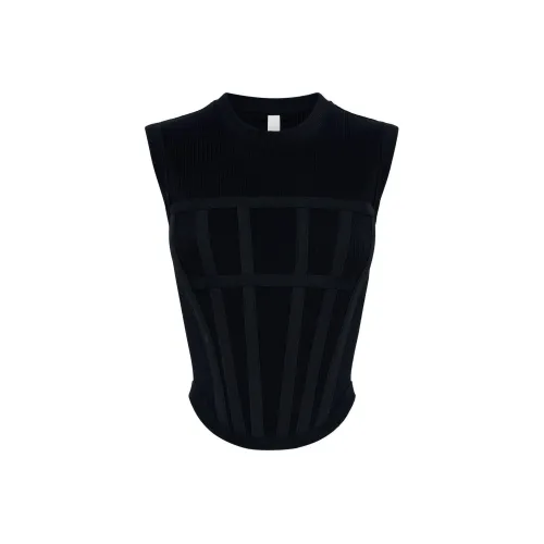 DION LEE Черная Унисекс Майка