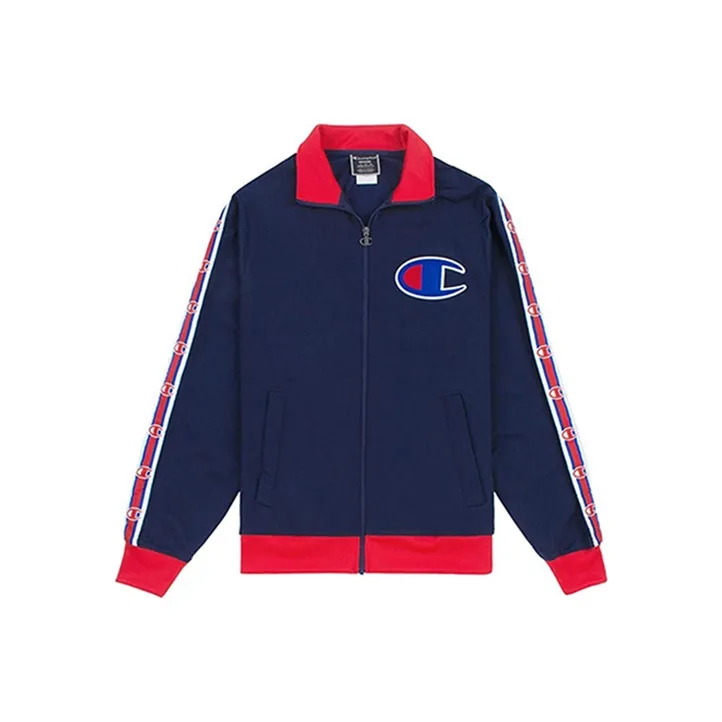 Champion Куртка Американская версия Унисекс Темно-синий