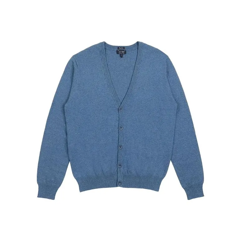 ARMANI JEANS Темно-Небесно-Синий Мужские Свитера