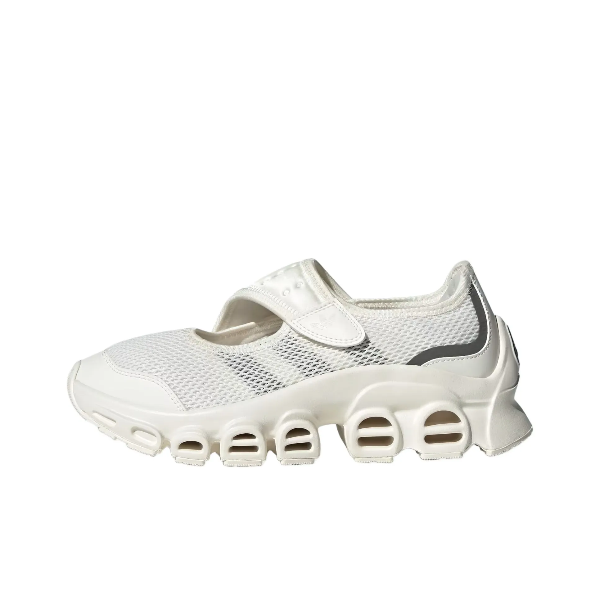 Adidas Originals Adifom Megajane Slip-resistant Abrasion-resistant Low Top Casual Women's White Adidas Originals Adifom Megajane Slip-resistant Abrasion-resistant Низкий Топ Повседневный Женский Белый