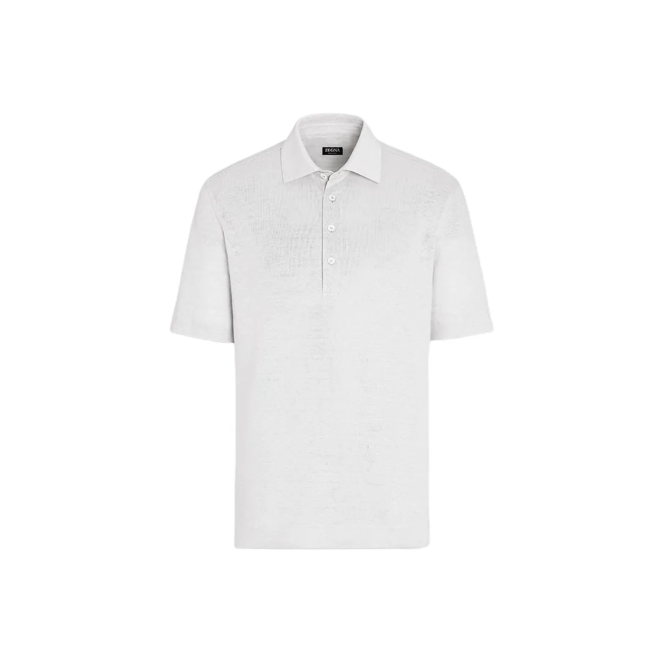 Ermenegildo Zegna Pure Linen Short-sleeve Polo Shirt