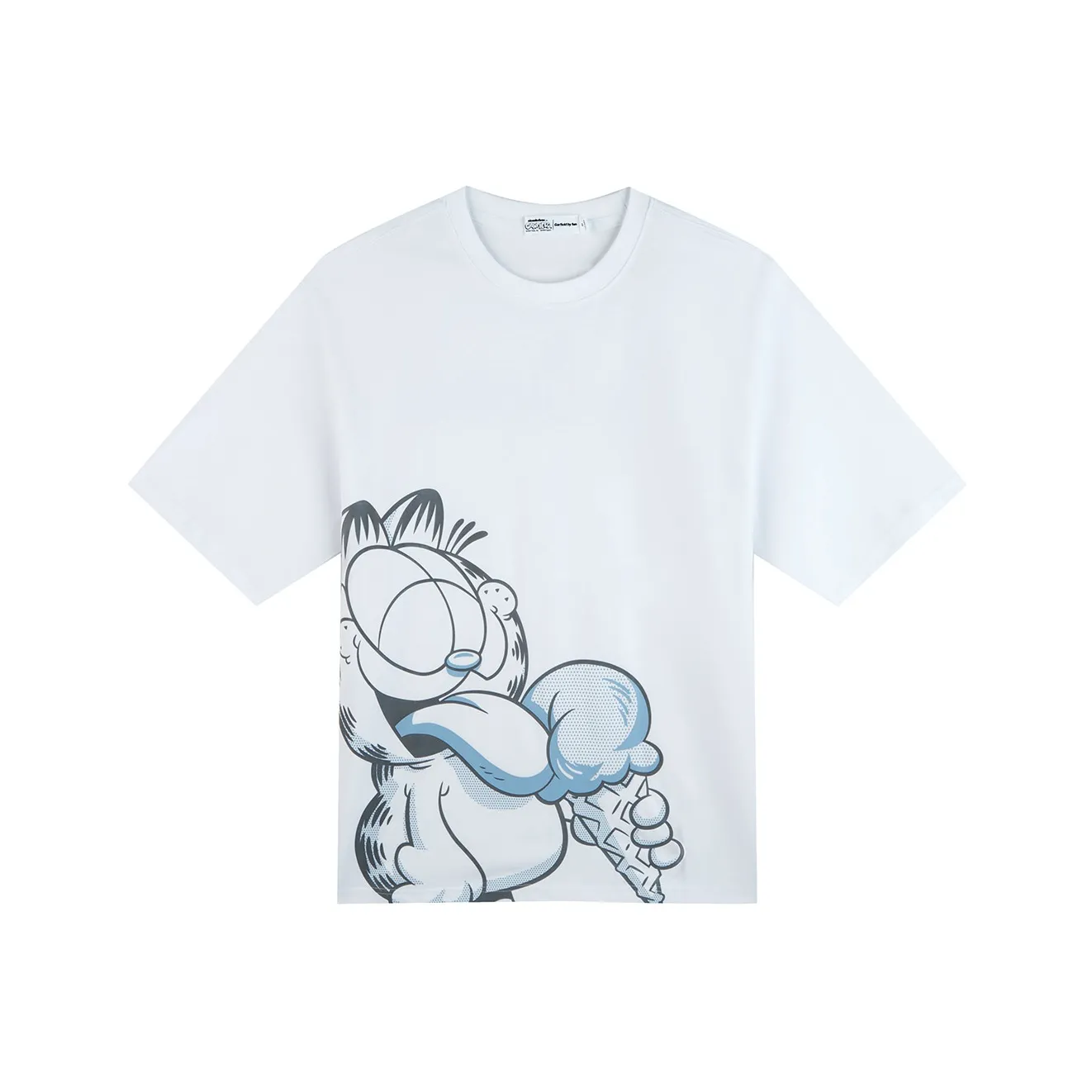 FUN X Garfield SS24 T-Shirt Унисекс Белый