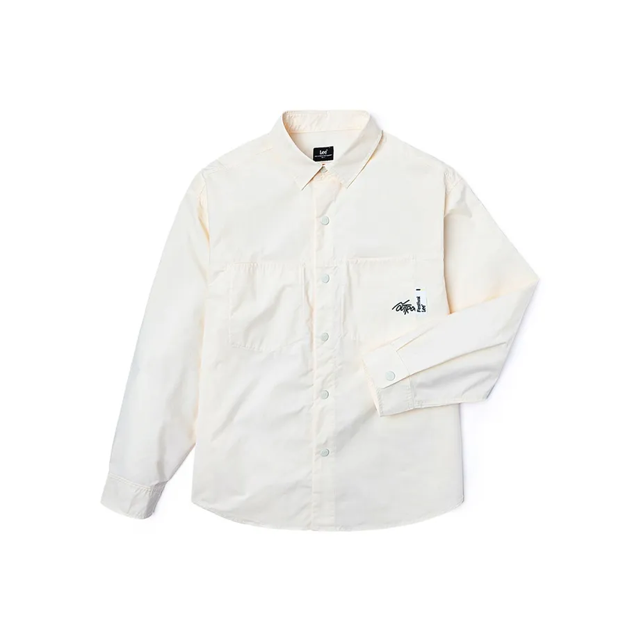 Мужская рубашка Lee co-branded model Ivory