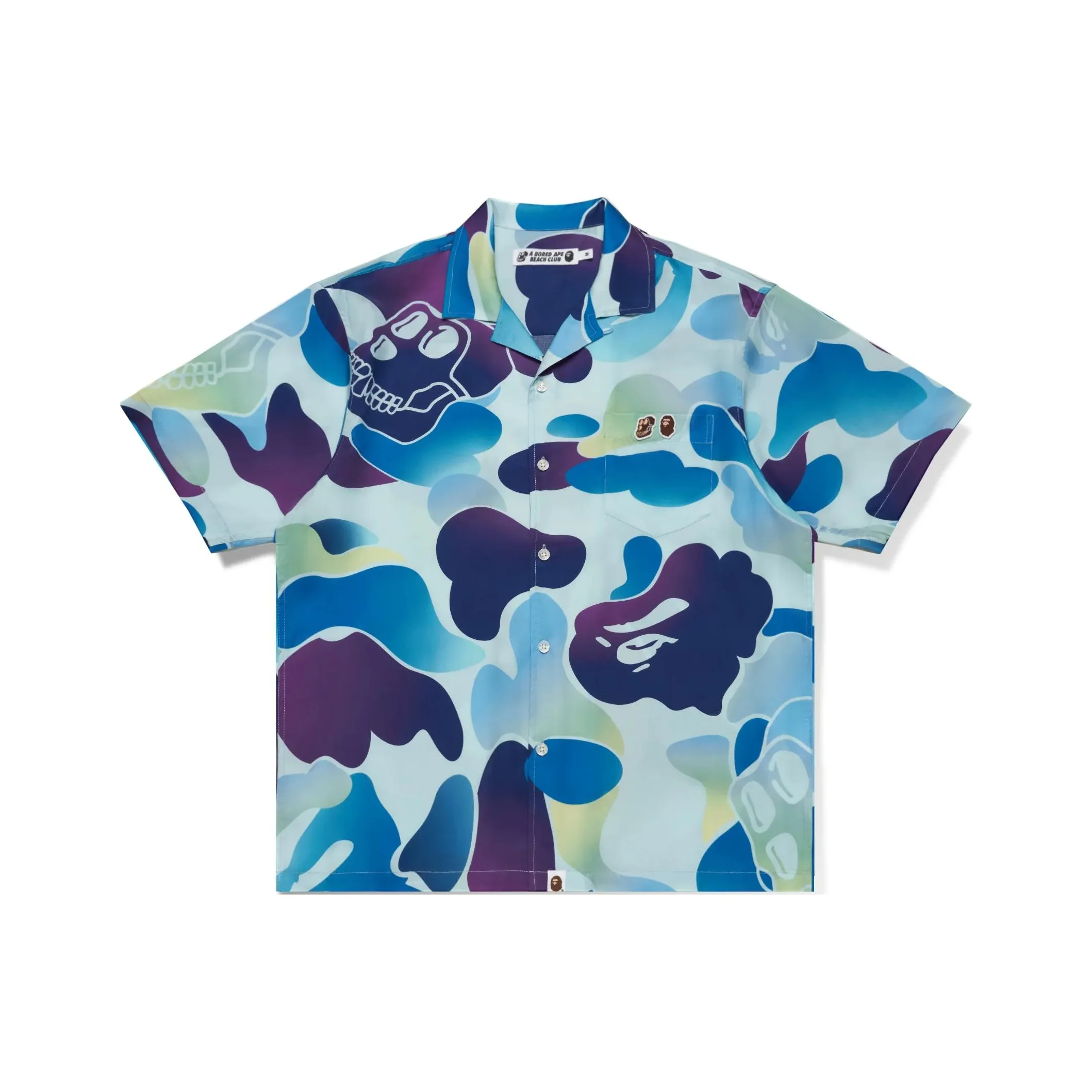 A BATHING APE Рубашка Унисекс Blue