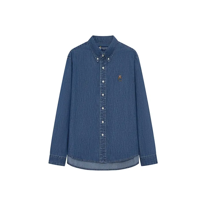 Teenie Weenie Men CleanFit Series Shirt Unisex Denim