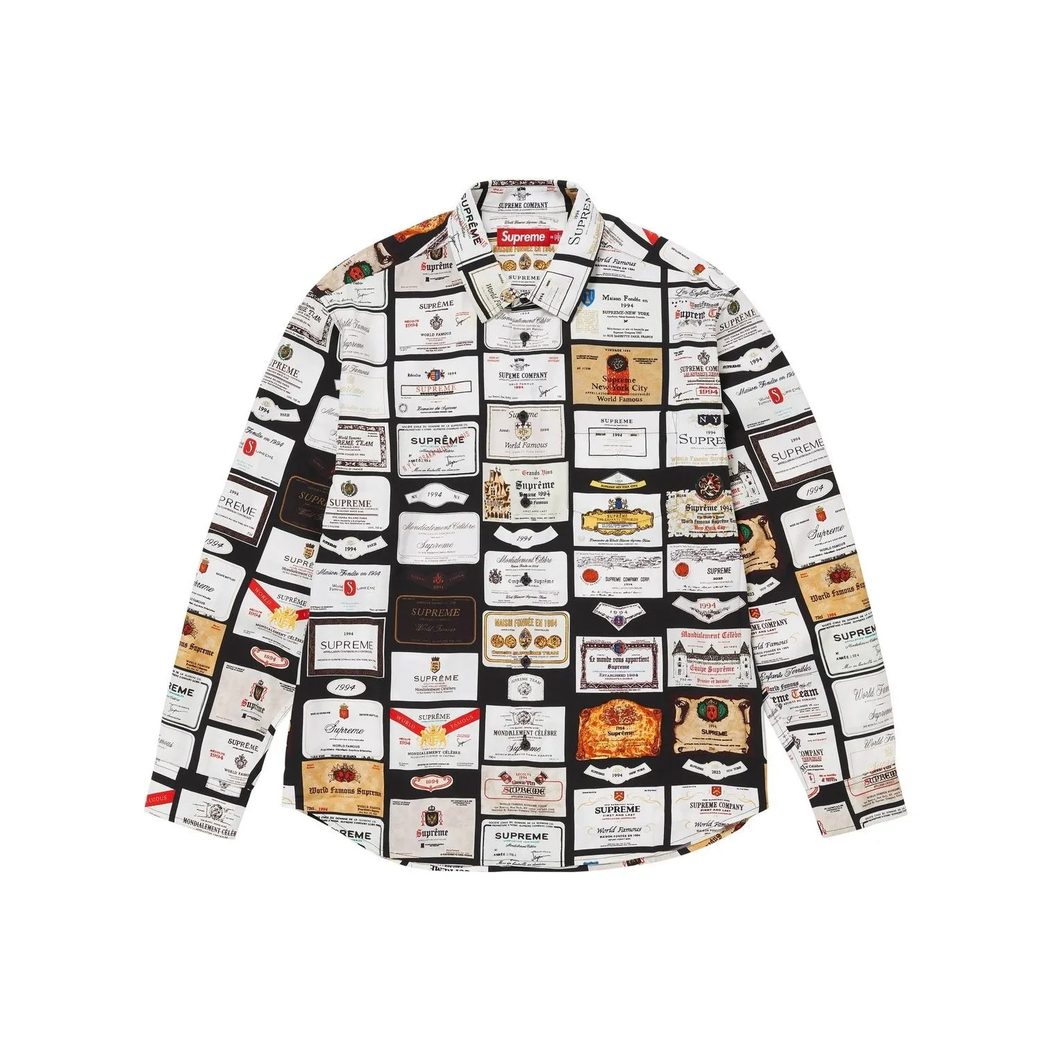 Supreme FW24 Унисекс Рубашки