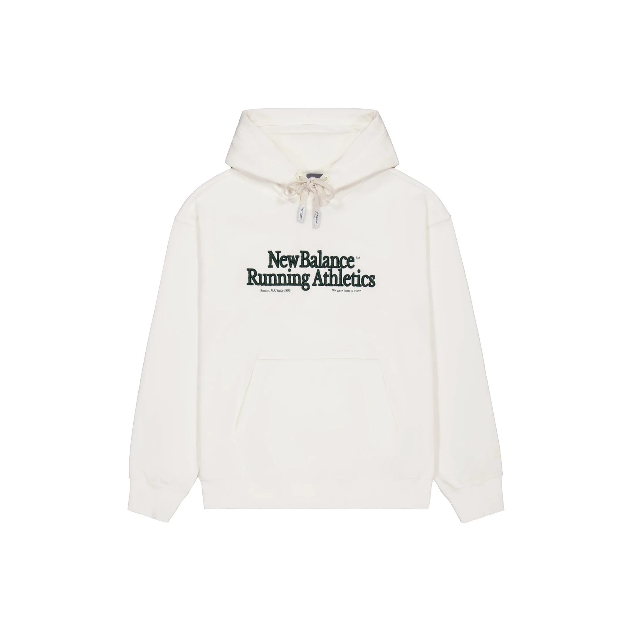 New Balance совместный бренд Толстовка Мужская Айвори Белый