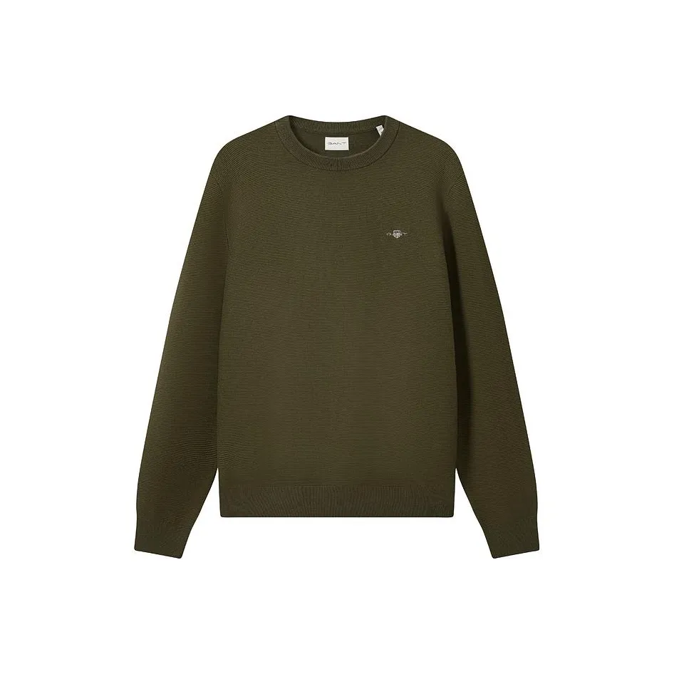 GANT Темно-зеленый Мужские Свитера