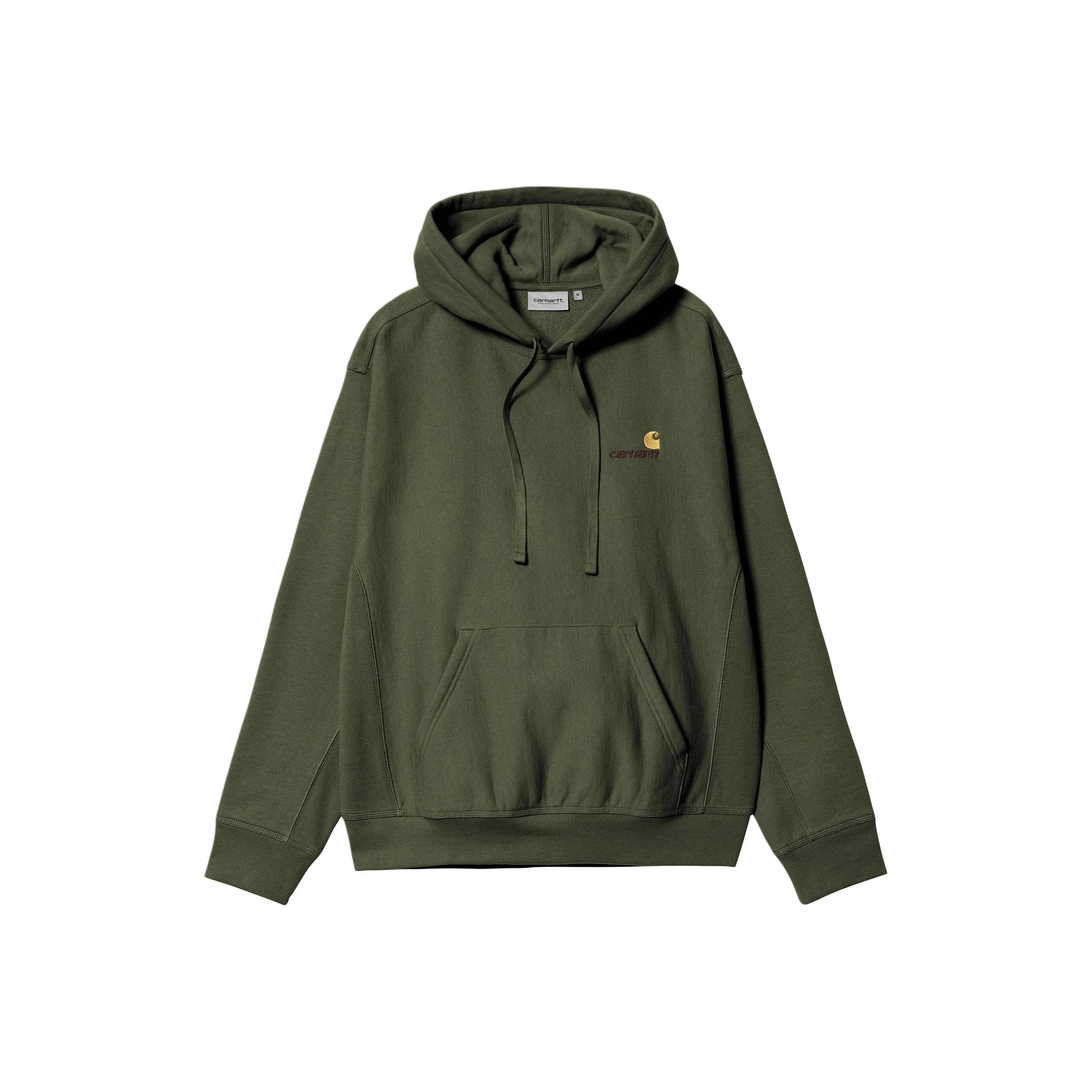 Carhartt WIP American Script Худи Унисекс Зеленый