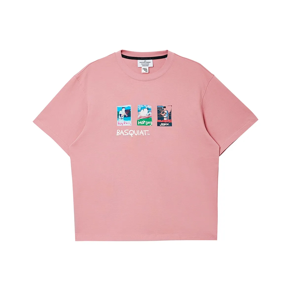 JACK JONES· x Jean Michel Basquiat JACK JONES/Jack Jones X Basquiat Spring Summer T Shirt Men's