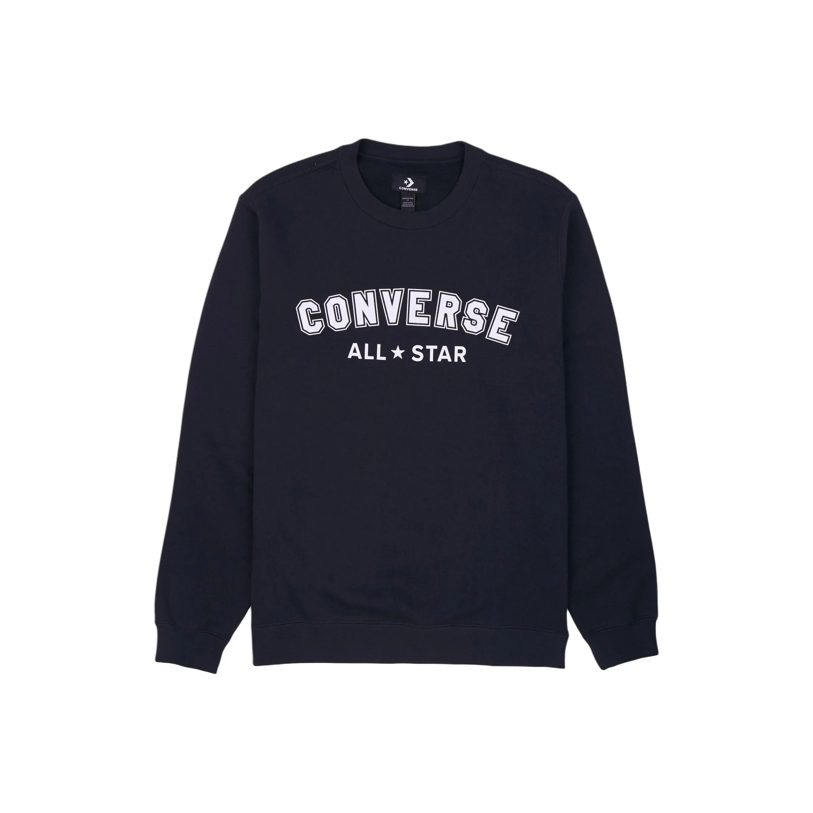 Конверс GO TO All Star Свитшот Унисекс Черный