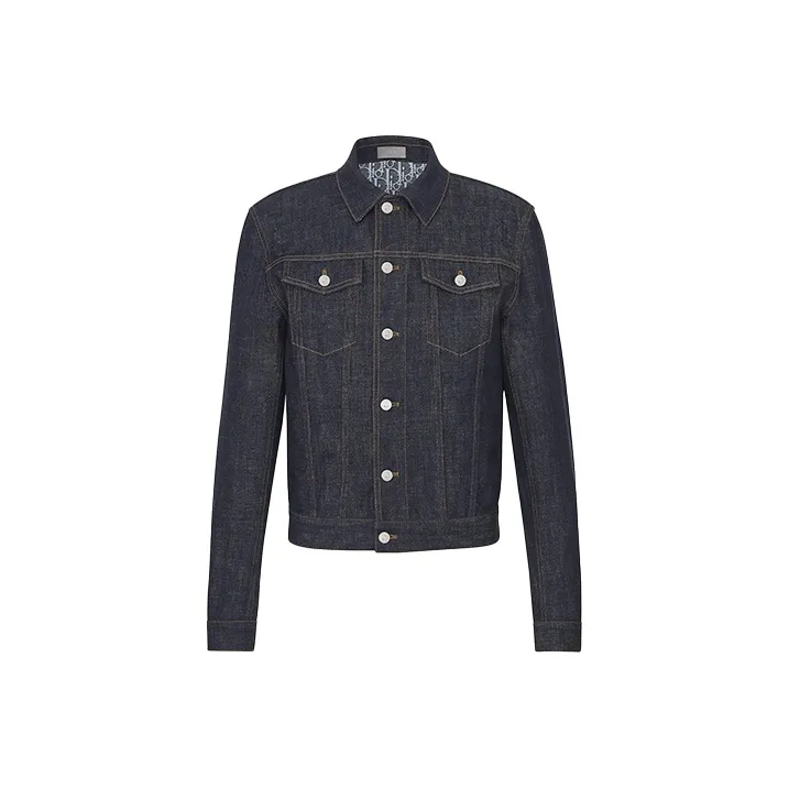 DIOR Denim Jacket Oblique Lining
