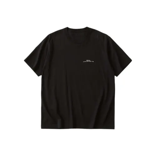 White Mountaineering Черная Мужская Рубашка