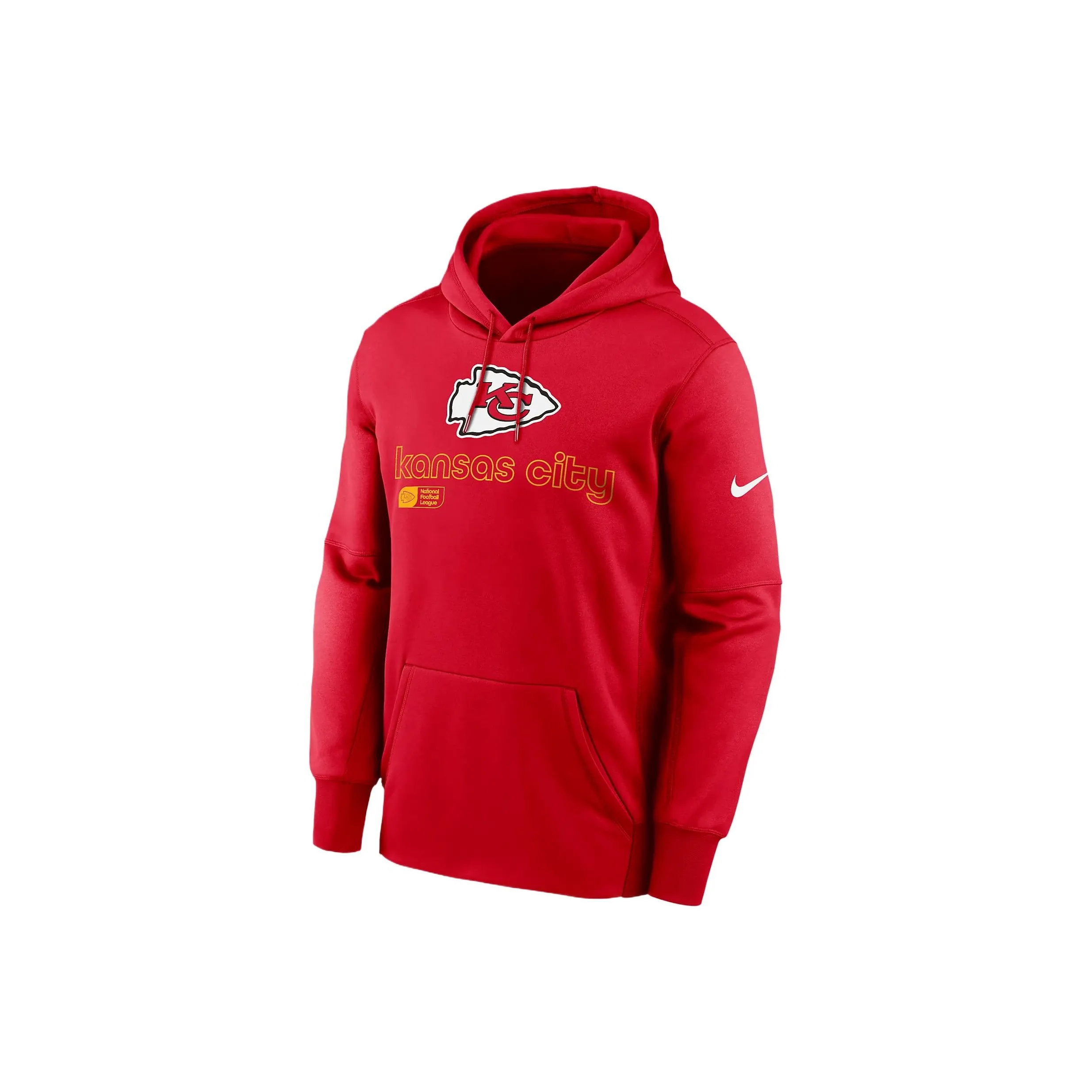 Nike Kansas City Chiefs Men's Nike Therma Nfl Pullover Hoodie