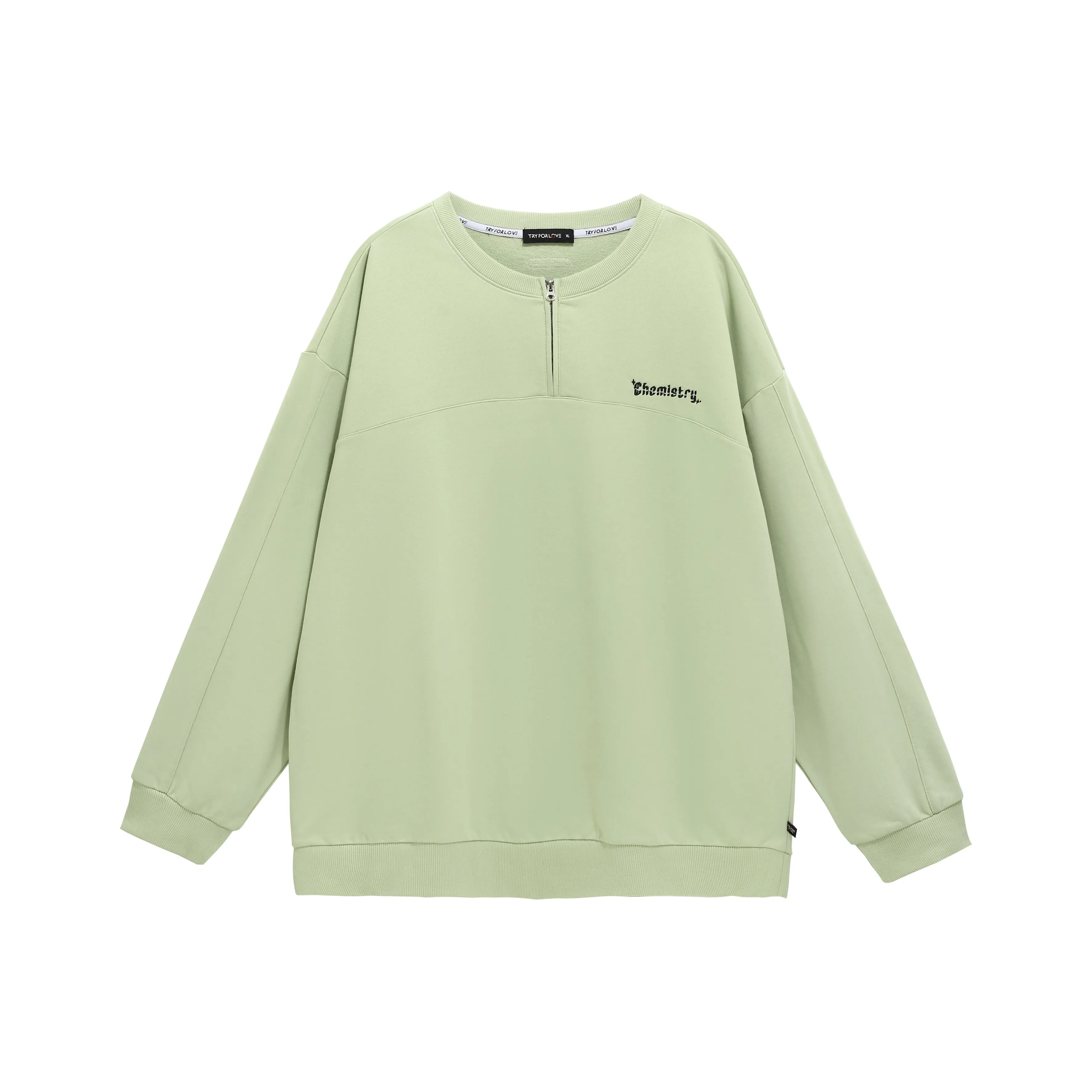 Tryforlove Толстовка Мужская Светло-Зеленая