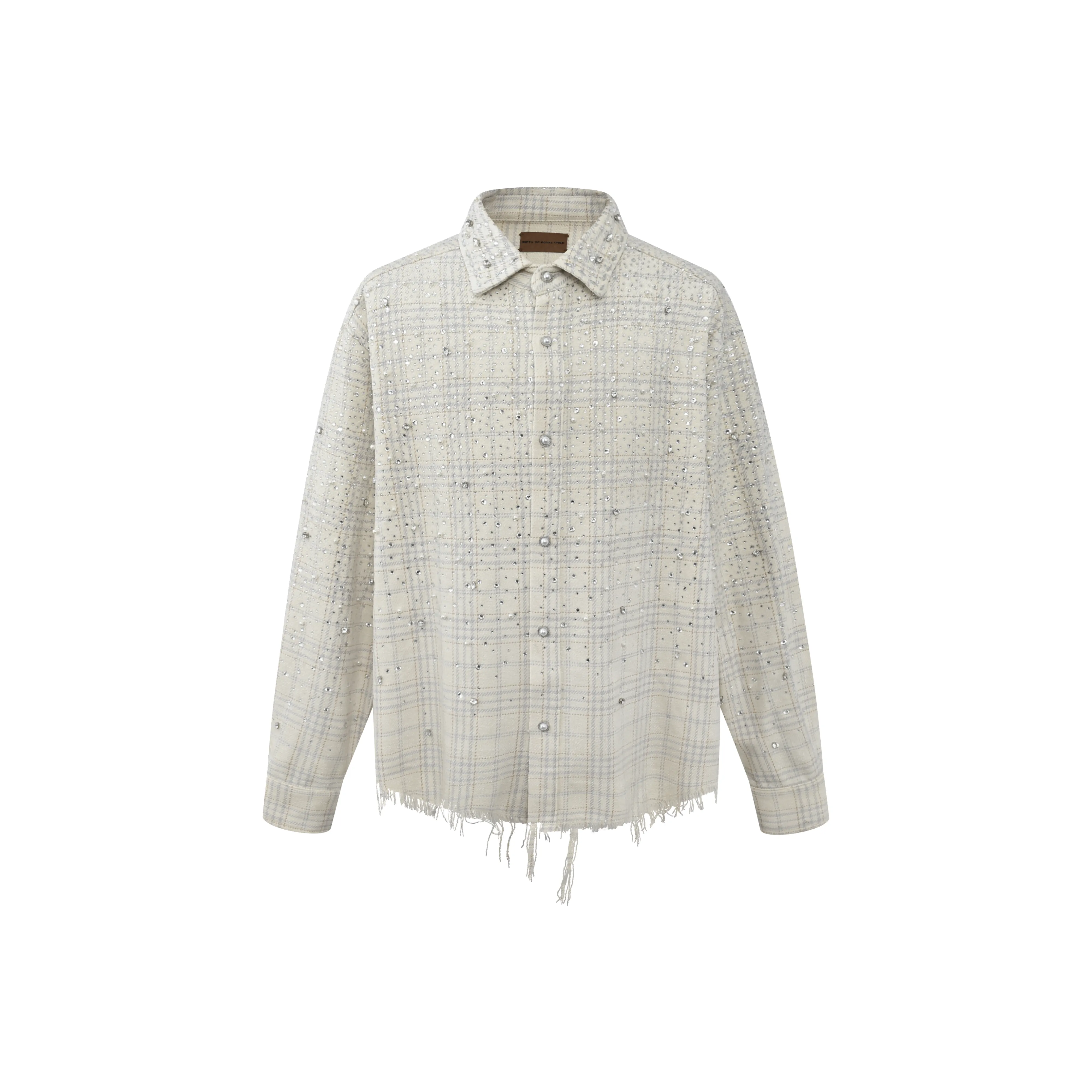 BIRTH OF ROYAL CHILD Rhinestone embellished 'Beige' Shirt