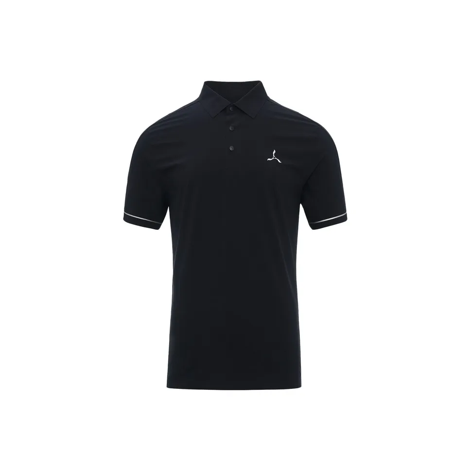 LI NING 1990 Golf Series Polo Shirt Men's Black