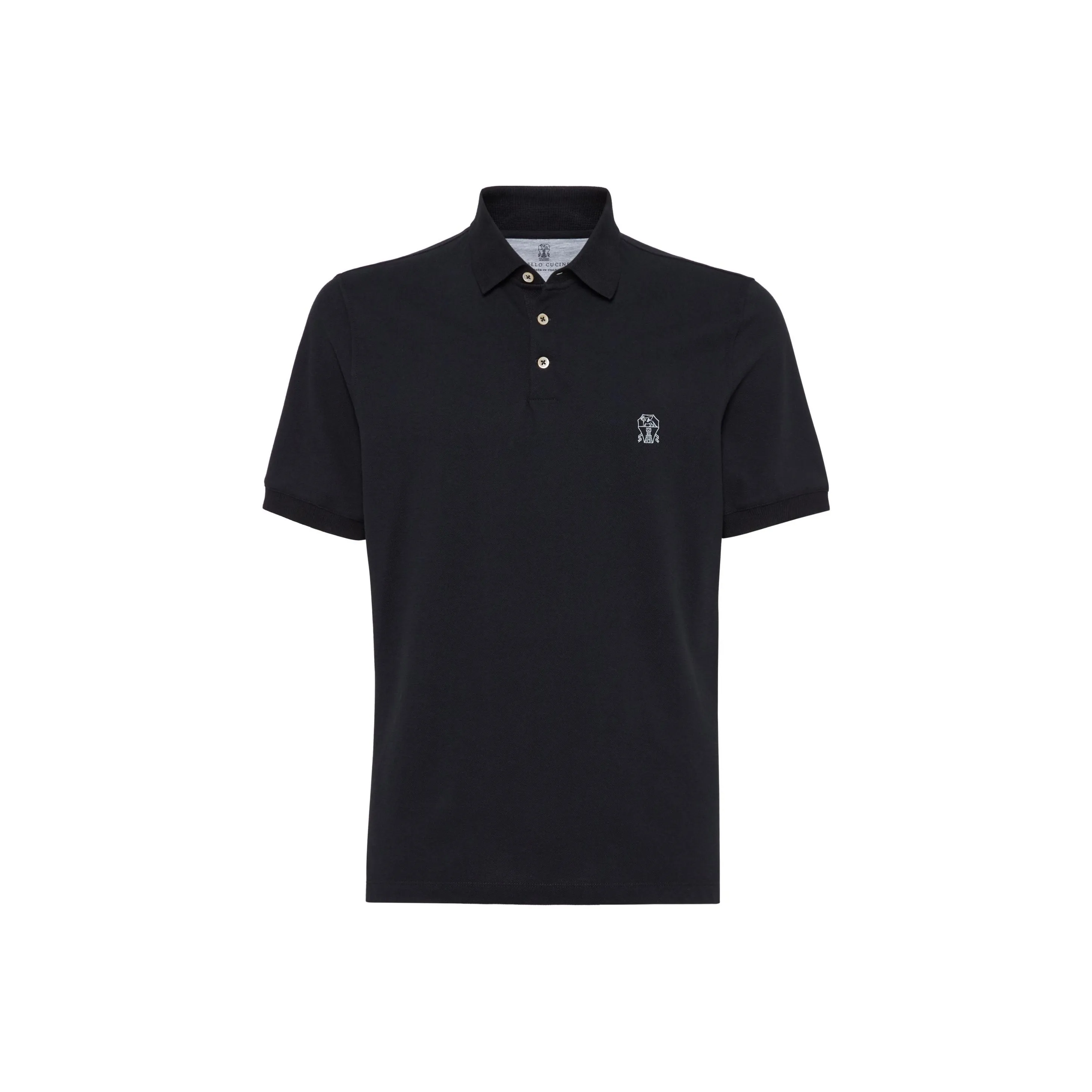 BRUNELLO CUCINELLI Поло Мужское Черное