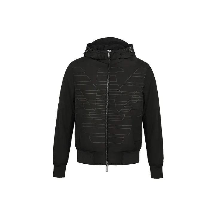 EMPORIO ARMANI Puffer Jacket Men's Black