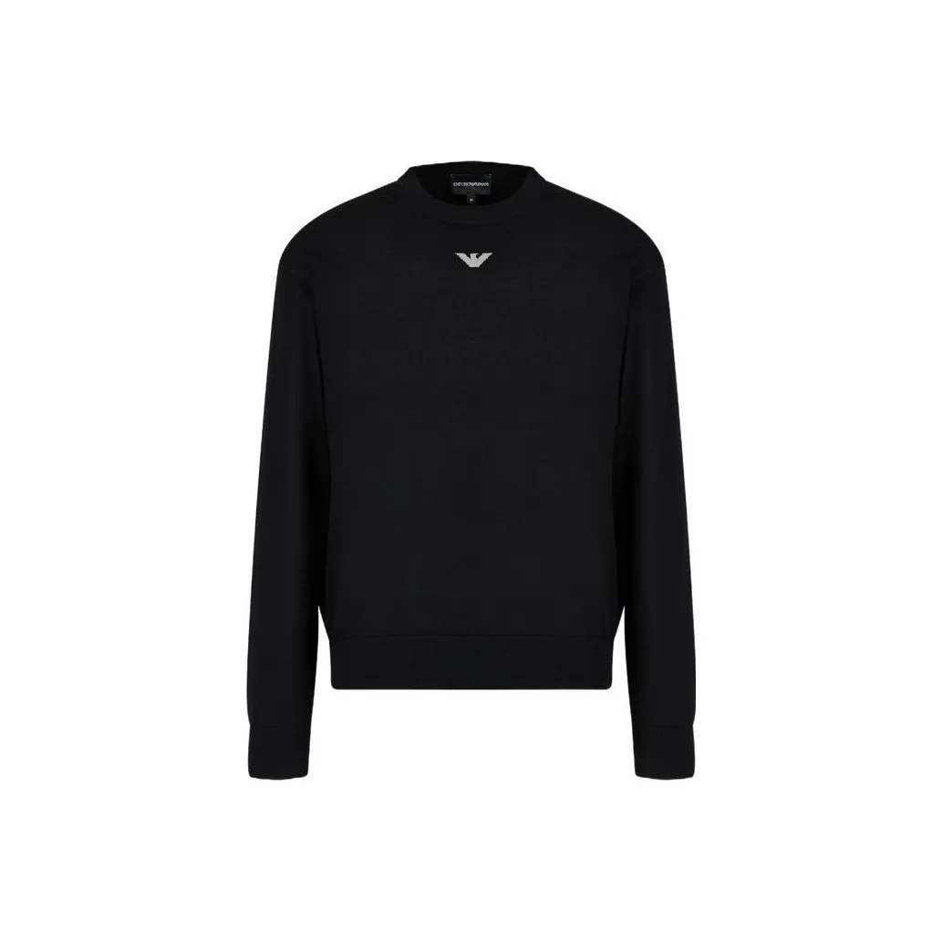 EMPORIO ARMANI FW23 Sweater Men's Black