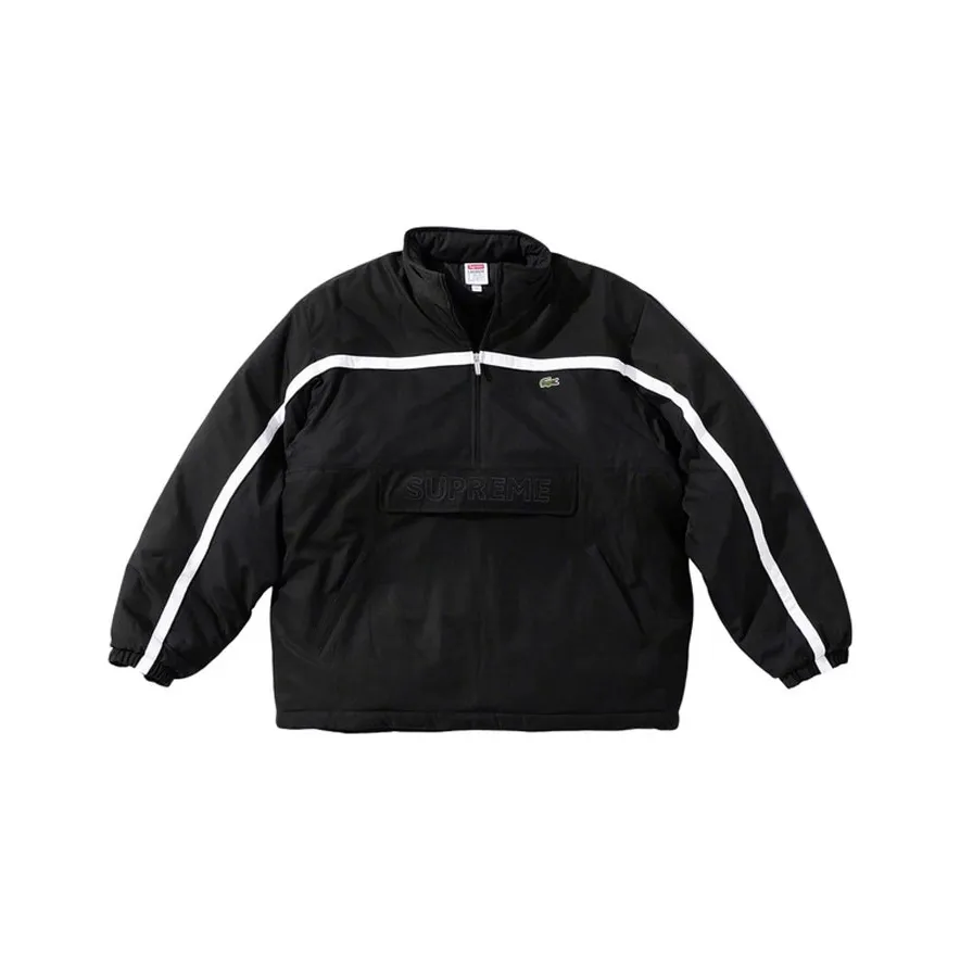 Supreme Lacoste Puffy Half Zip Pullover