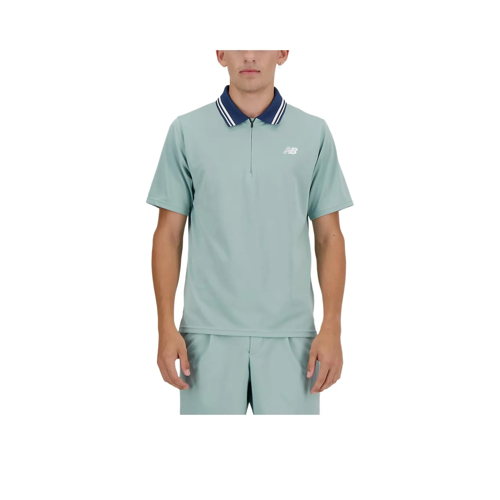 New Balance совместное брендирование Tournament Поло Мужское Изумруд