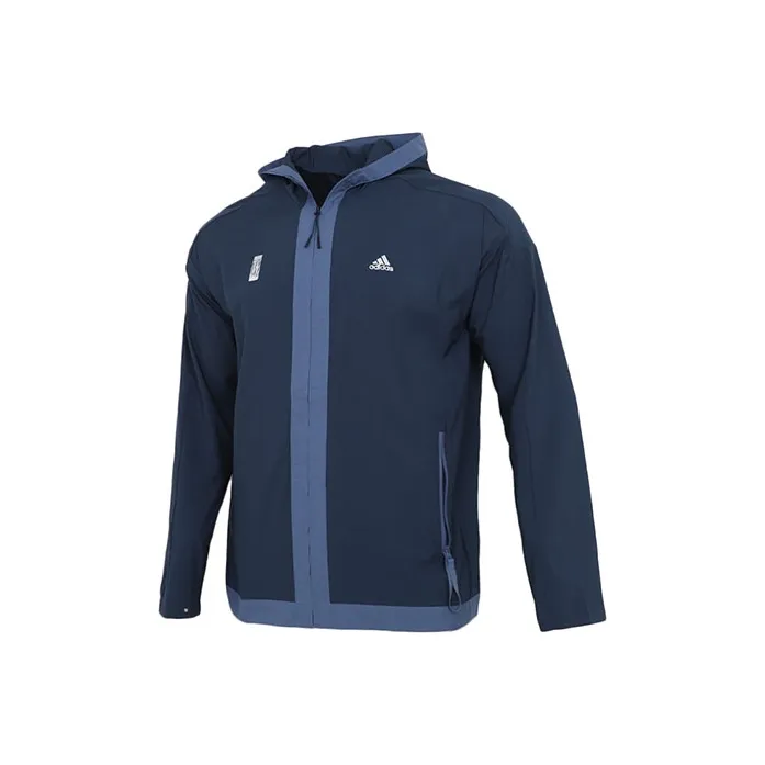 Adidas Темно-синие мужские куртки