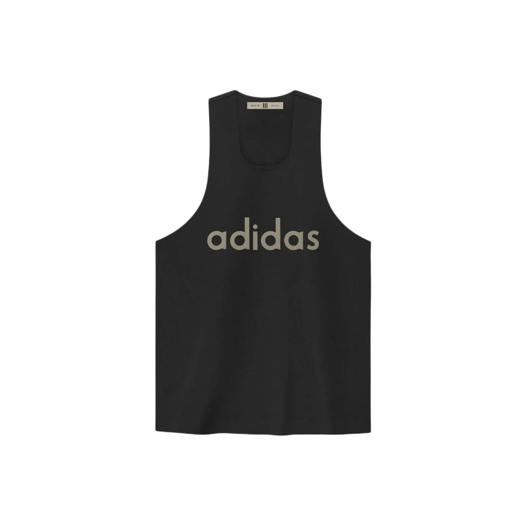 Fear Of God Athletics x Adidas SS24 Майка Унисекс Черная