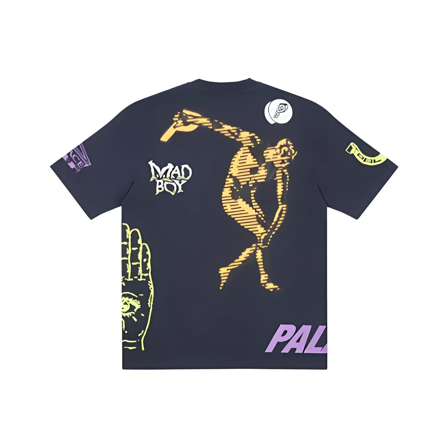 Дворцовый Черно-желтый Унисекс Футболка