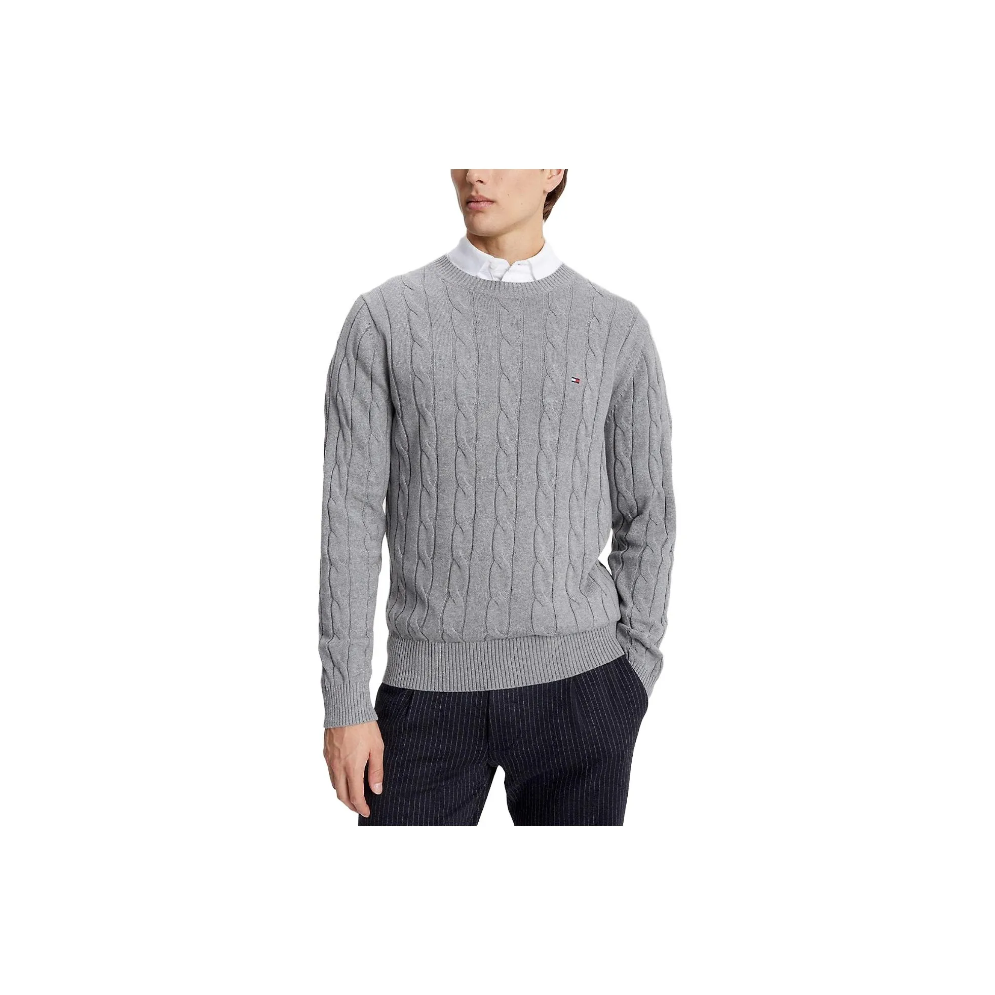 Tommy Hilfiger Свитер Мужской Серый