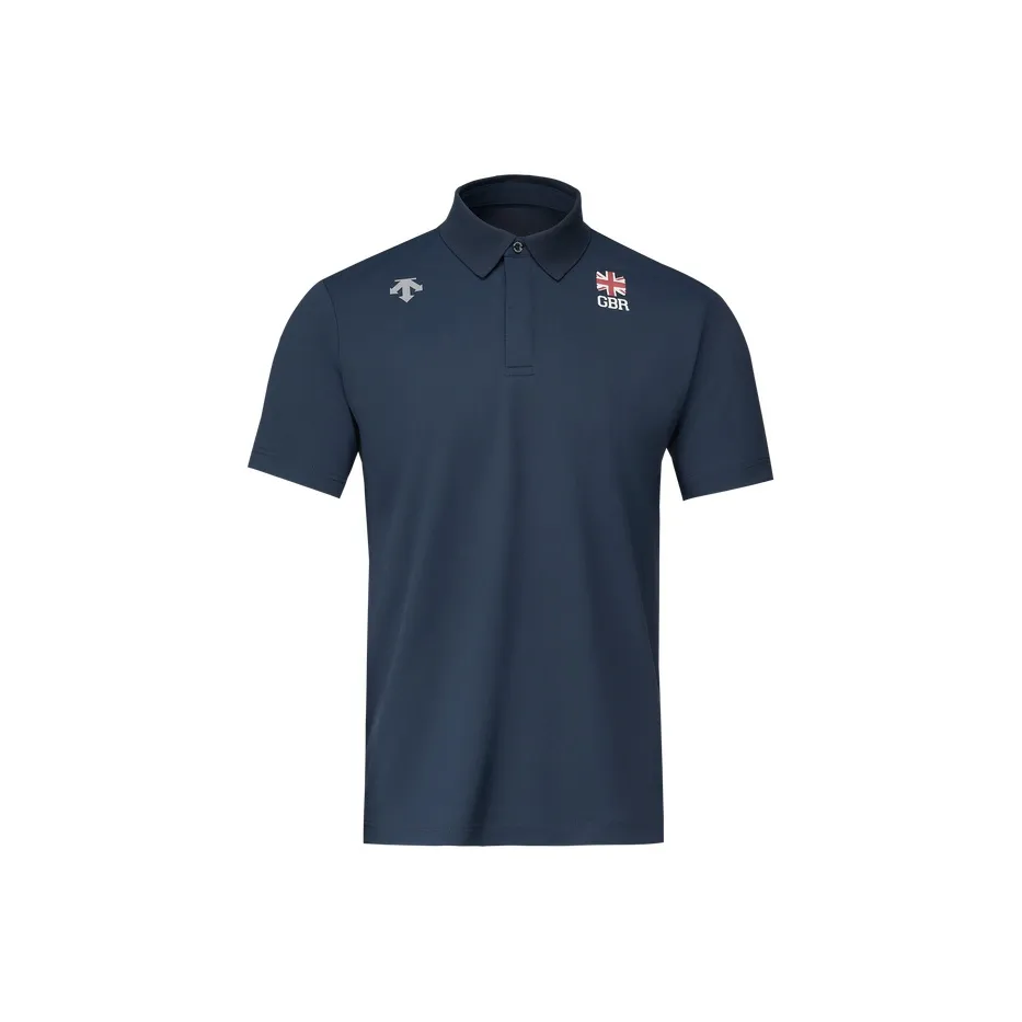 DESCENTE Running Series Polo Shirts Men's