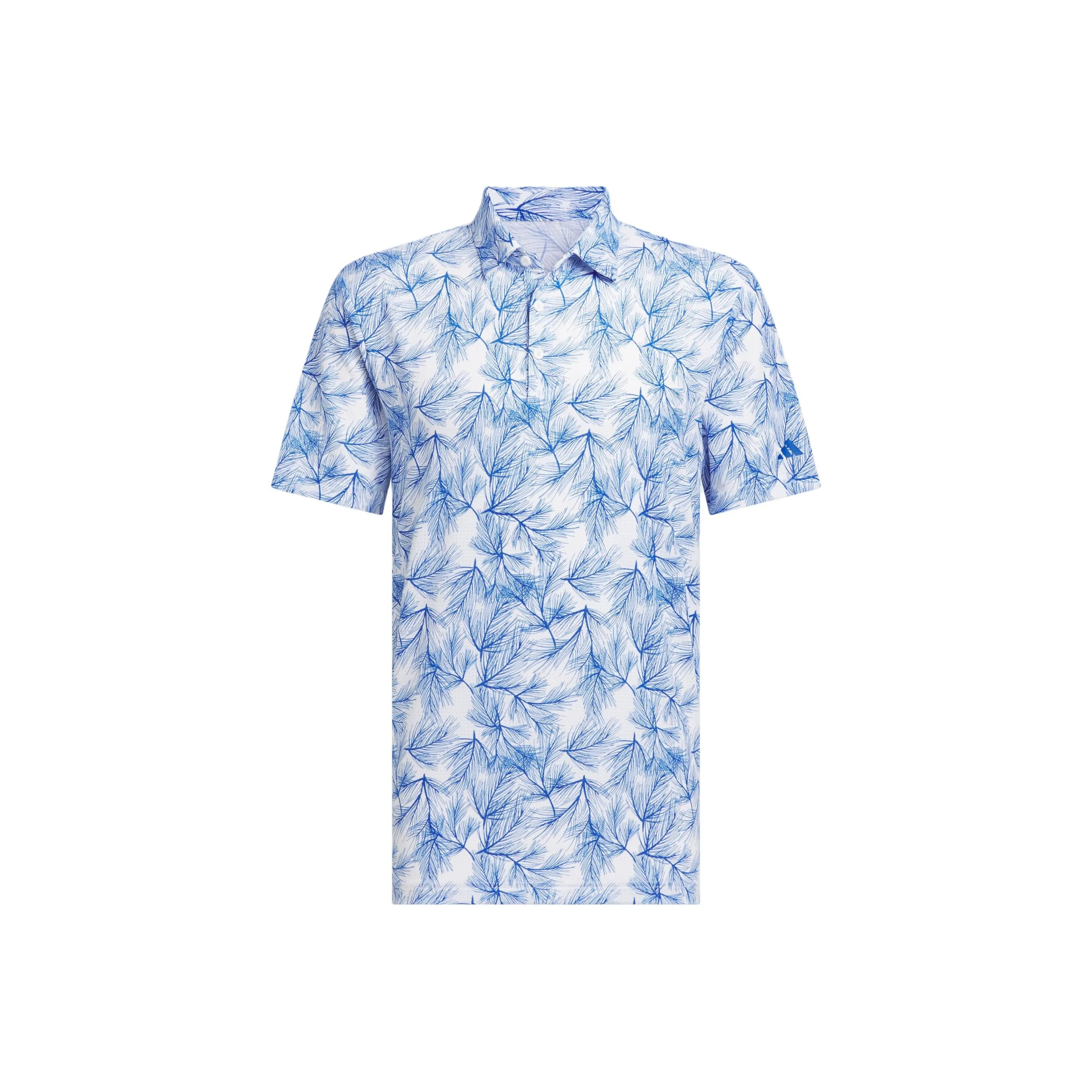 Adidas Ultimate Polo Shirts Men White/Royal Blue