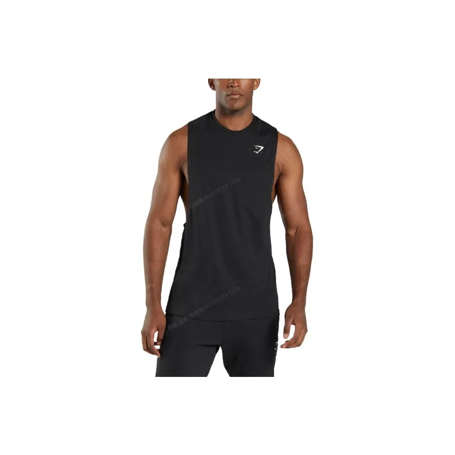 GYMSHARK Мужские черные майки