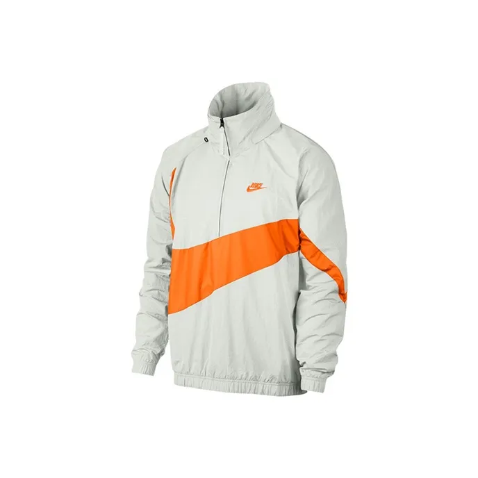 Nike Jackets Men's White Orange