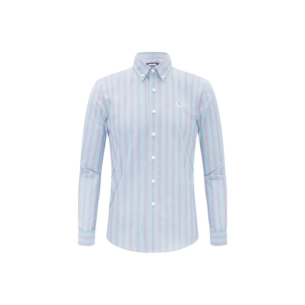 NAVIGARE Рубашка Мужская Темный Жемчужный Королевский Синий