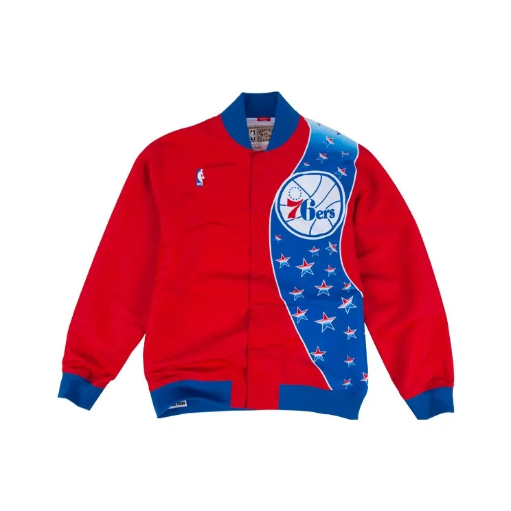 Mitchell Ness Red Men's Jackets Mitchell Ness Красные Мужские Куртки