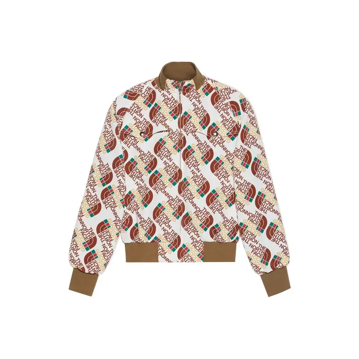 GUCCI X The North Face Web Print Technical Jersey Jacket